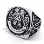 Titanium Masonic Ring