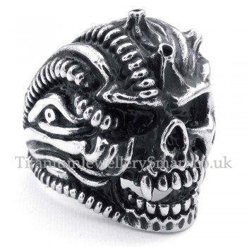 Titanium Skull Ring