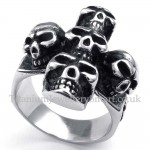 Titanium Skull Ring