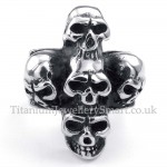 Titanium Skull Ring