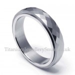 Fashion Tungsten Concise Rings