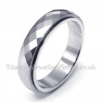 Fashion Tungsten Concise Rings