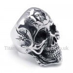 Titanium Skull Ring