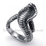 Titanium Cobra Ring