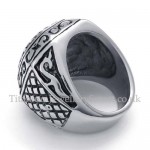 Titanium Cross Ring