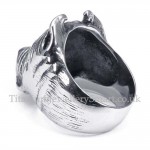 Titanium Shar Pei Ring