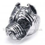 Titanium Shar Pei Ring