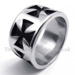 Titanium Cross Ring