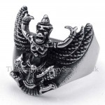 Titanium Angel Wings Ring