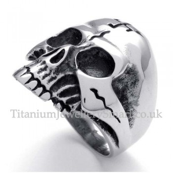 Titanium Skull Ring