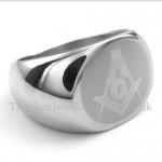 Titanium Masonic Ring