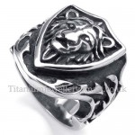 Titanium Lion Ring