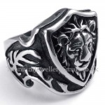Titanium Lion Ring