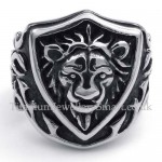 Titanium Lion Ring