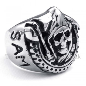 Titanium Skull Ring