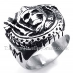 Titanium Skull Ring