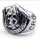 Titanium Skull Ring