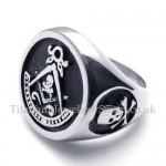 Fashion Titanium Masonic Ring for Men