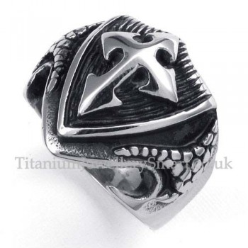 Titanium Crusader Ring