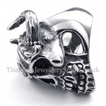 Titanium Skull Ring