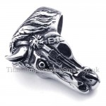 Titanium Horse Head Ring