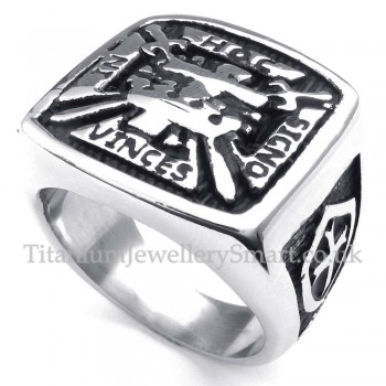 Titanium Masonic Ring