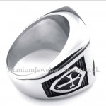 Titanium Masonic Ring