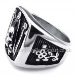 Titanium Masonic Ring