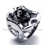 Titanium Lion Ring