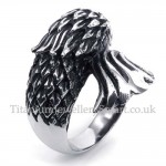 Titanium Eagle Ring