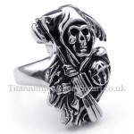 Titanium Skull Ring