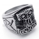 Titanium Thor's Hammer Ring