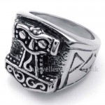 Titanium Thor's Hammer Ring