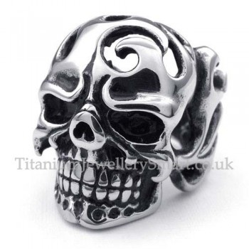 Titanium Skull Ring