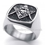 Titanium Masonic Ring