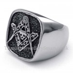 Titanium Masonic Ring