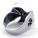 Titanium Cross Ring