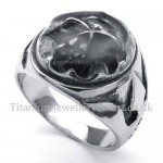 Titanium Skull Ring