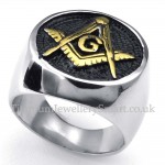 Titanium Masonic Ring