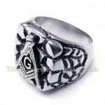 Titanium Masonic Ring for Men