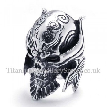 Titanium Skull Ring