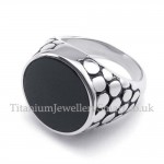 Titanium Small Round Ring