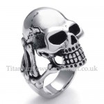 Titanium Skull Ring