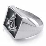 Titanium Masonic Ring