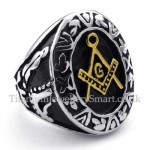 Titanium Masonic Ring