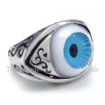 Titanium Eyes Ring