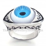 Titanium Eyes Ring