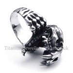 Titanium Dragon Skull Ring