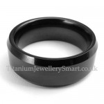 Mens Tungsten Smooth FingerRing