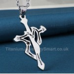 Titanium Cross Pendant